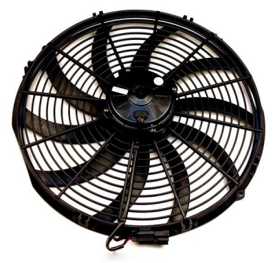 16 HIGH PERFORMANCE ELECTRIC RADIATOR COOLING FAN - CURVED BLADE